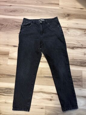 Garage Black Mom Jeans